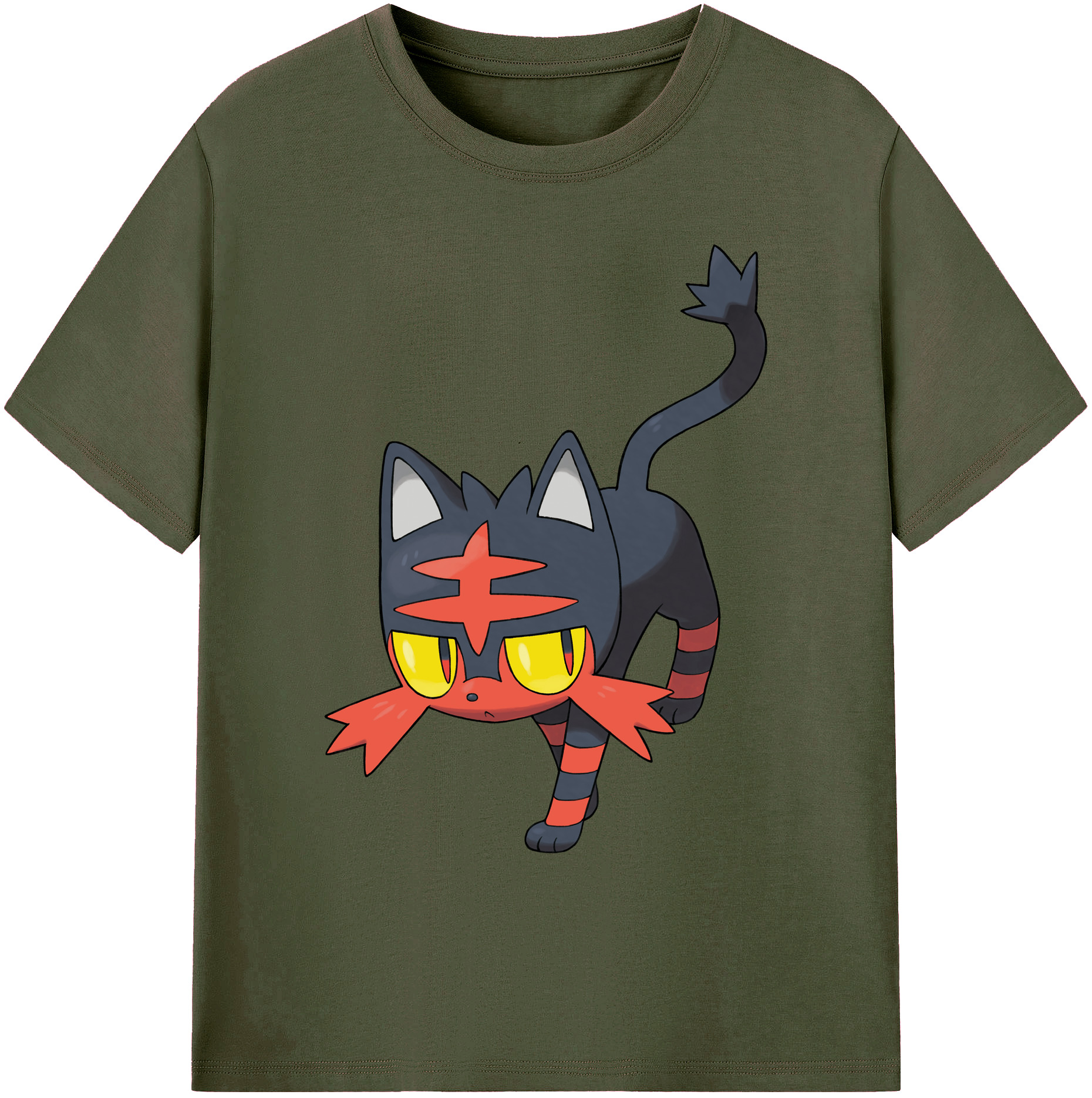 （画像用） ポケットモンスター Pokémon 綿100％ メンズ半袖Tシャツ｜肌触りやわらか＆通気性